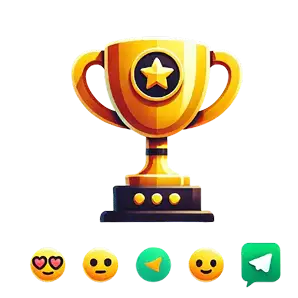 Top Telegram Channels Trophy